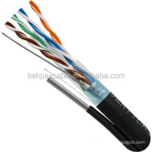 Water Proof UV Resistant CAT6 FTP LAN Cable 24AWG Copper Outdoor Underground Wires Cable